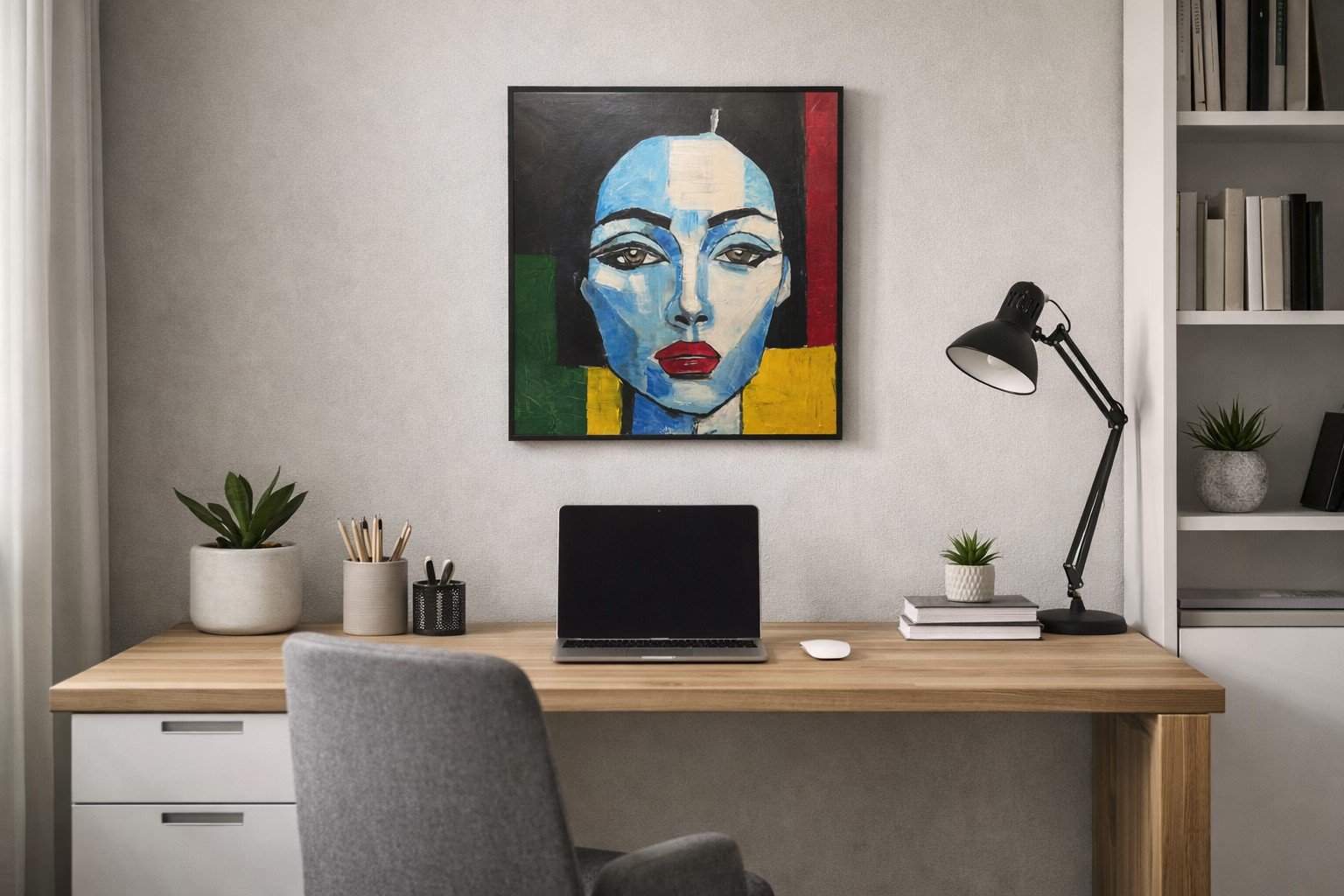 No3 in Arbeitszimmerambiente